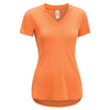 Expert Women's True Orange TriTec Deep V-Neck Tee