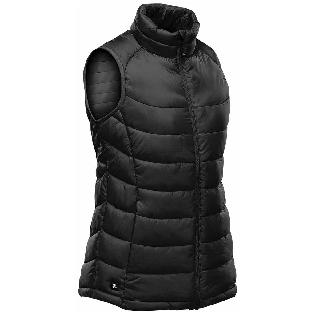 Stormtech Women's Black/Graphite Stavanger Thermal Vest