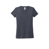 Allmade Women's Rebel Blue Tri-Blend V-Neck Tee