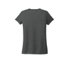 Allmade Women's Space Black Tri-Blend V-Neck Tee