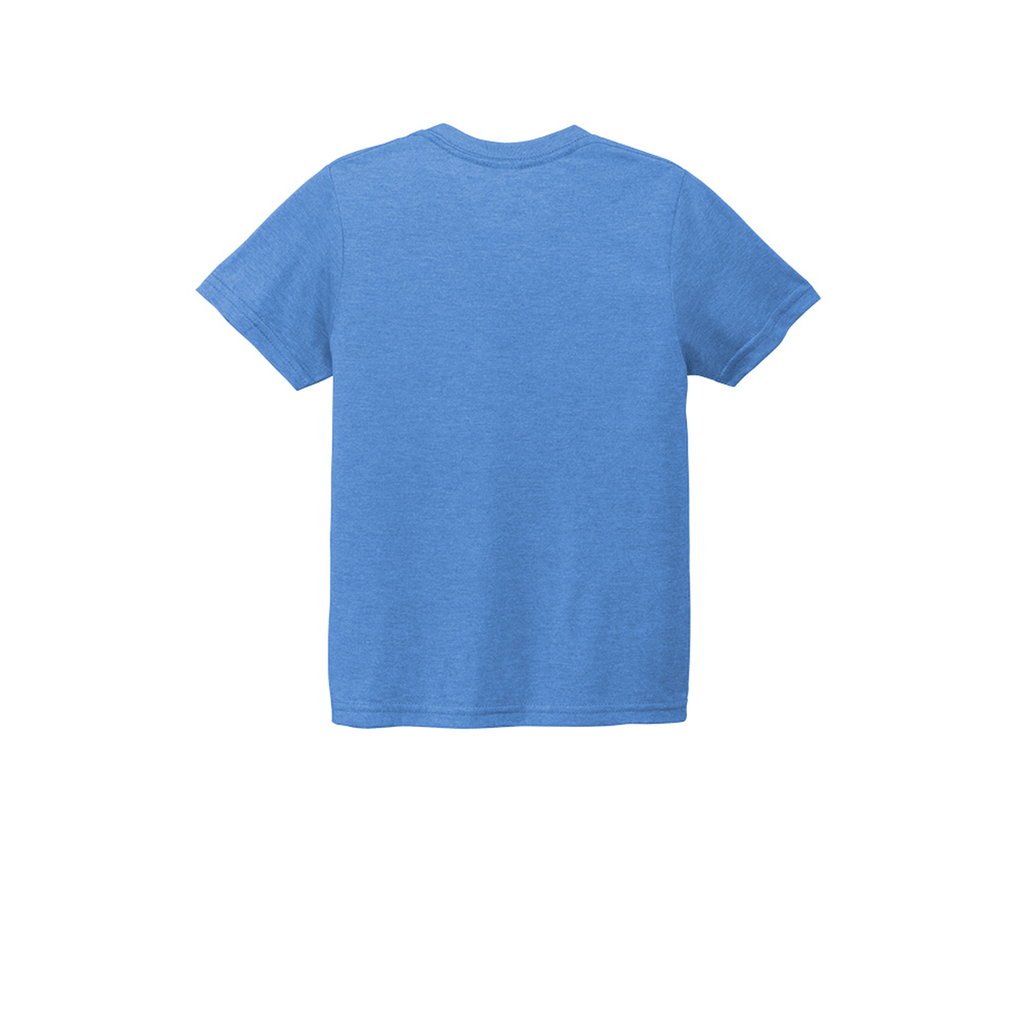 Allmade Youth Azure Blue Tri-Blend Tee