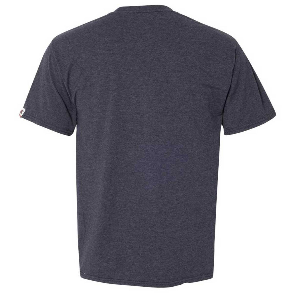 Champion Men's Navy Heather Originals Soft-Wash T-Shirt