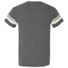 Champion Men's Charcoal Heather Originals Triblend Varsity Tee