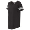 Champion Women's Black Originals Triblend Varsity Tee