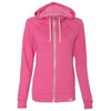 Champion Women's Lotus Pink Heather Originals French Terry Hooded Full-Zip