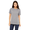 Bella + Canvas Women's Deep Heather Relaxed Jersey Short-Sleeve T-Shirt