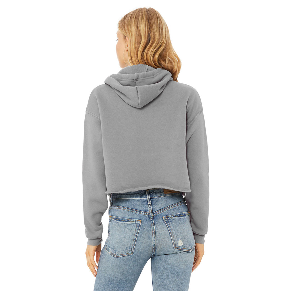 Bella + Canvas Women's Storm Cropped Fleece Hoodie