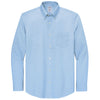 Brooks Brothers Men's Newport Blue Wrinkle-Free Stretch Pinpoint Shirt