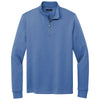 Brooks Brothers Men's Charter Blue Double Knit Quarter Zip