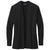 Brooks Brothers Women's Deep Black Cotton Stretch Long Cardigan Sweater