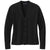 Brooks Brothers Women's Deep Black Cotton Stretch Cardigan Sweater