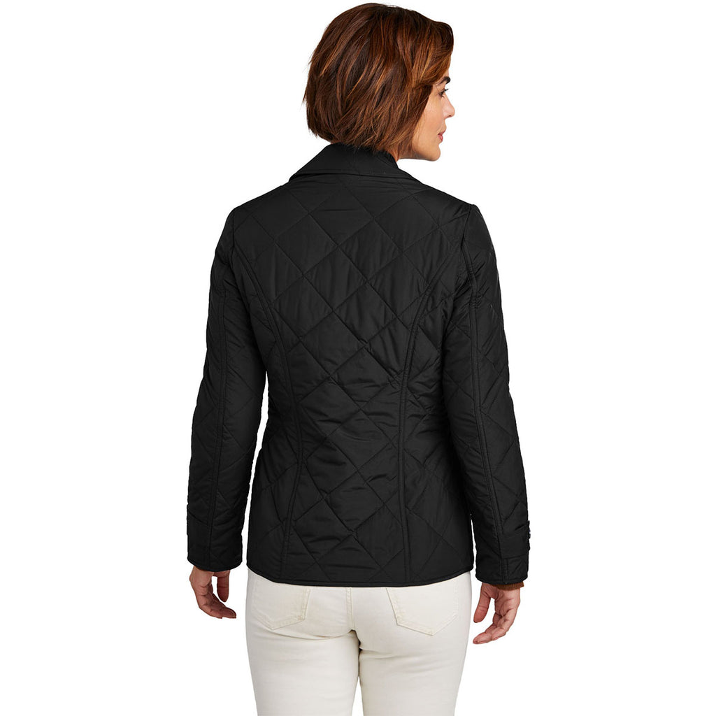 Brooks Brothers Women's Deep Black Quilted Jacket