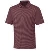 Cutter & Buck Men's Bordeaux Tall Forge Polo Pencil Stripe