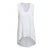 Expert Women's White Siro V-Neck Racerback