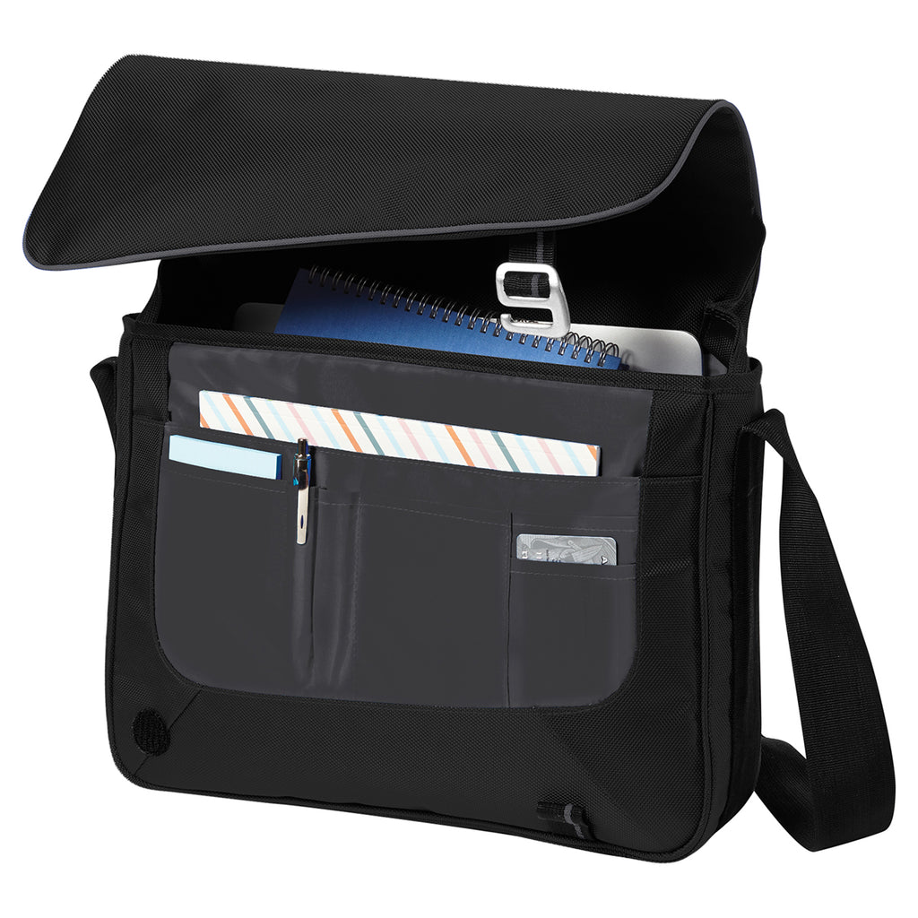 Port Authority Black Transit Messenger