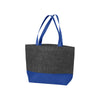 Port Authority Royal/Felt Charcoal Medium Felt Tote