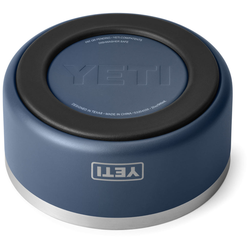 YETI Navy Boomer 4 Dog Bowl