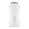 Brumate Ice White Hopsulator Slim 12 oz