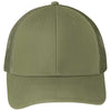 Port Authority Olive Drab Green Snapback Trucker Cap