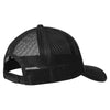 Port Authority Black Snapback Trucker Cap