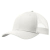 Port Authority White Snapback Trucker Cap