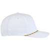 Ahead White/Rainbow Rope Alto Cap