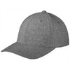 Port Authority Heather Grey Flexfit 110 Performance Snapback Cap