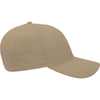 AHEAD Khaki Lightweight Cotton Solid Cap