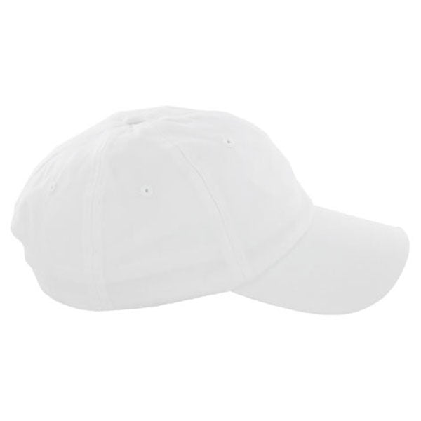 AHEAD White Chino Solid Velcro Cap