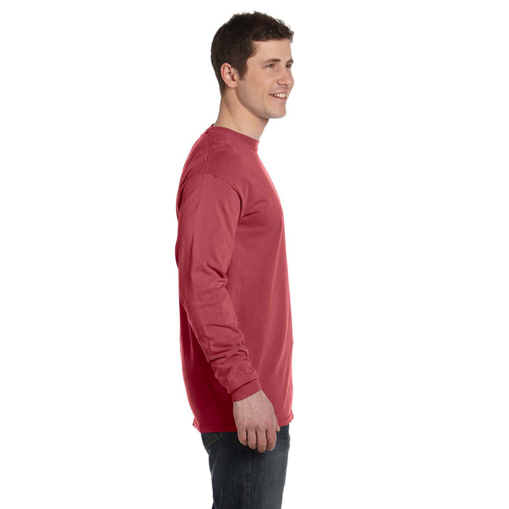 Comfort Colors Men's Brick 6.1 Oz. Long-Sleeve T-Shirt