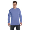 Comfort Colors Men's Flo Blue 6.1 Oz. Long-Sleeve T-Shirt