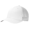 Port Authority White/White Mesh Back Cap