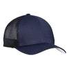 Port Authority True Navy/True Navy Mesh Back Cap