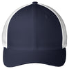 Port Authority True Navy/White Mesh Back Cap