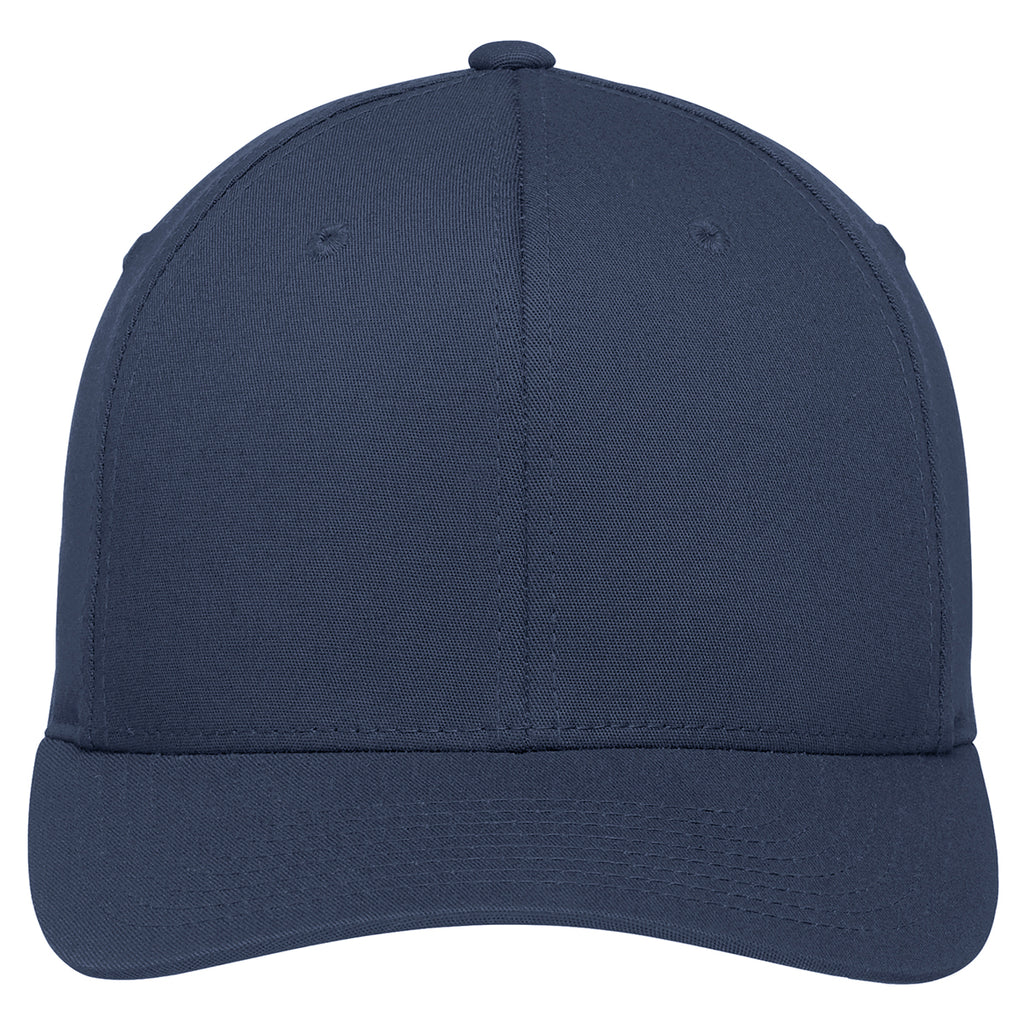 Port Authority True Navy Flexfit Cotton Twill Cap