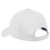 Port Authority White Nylon Twill Performance Cap