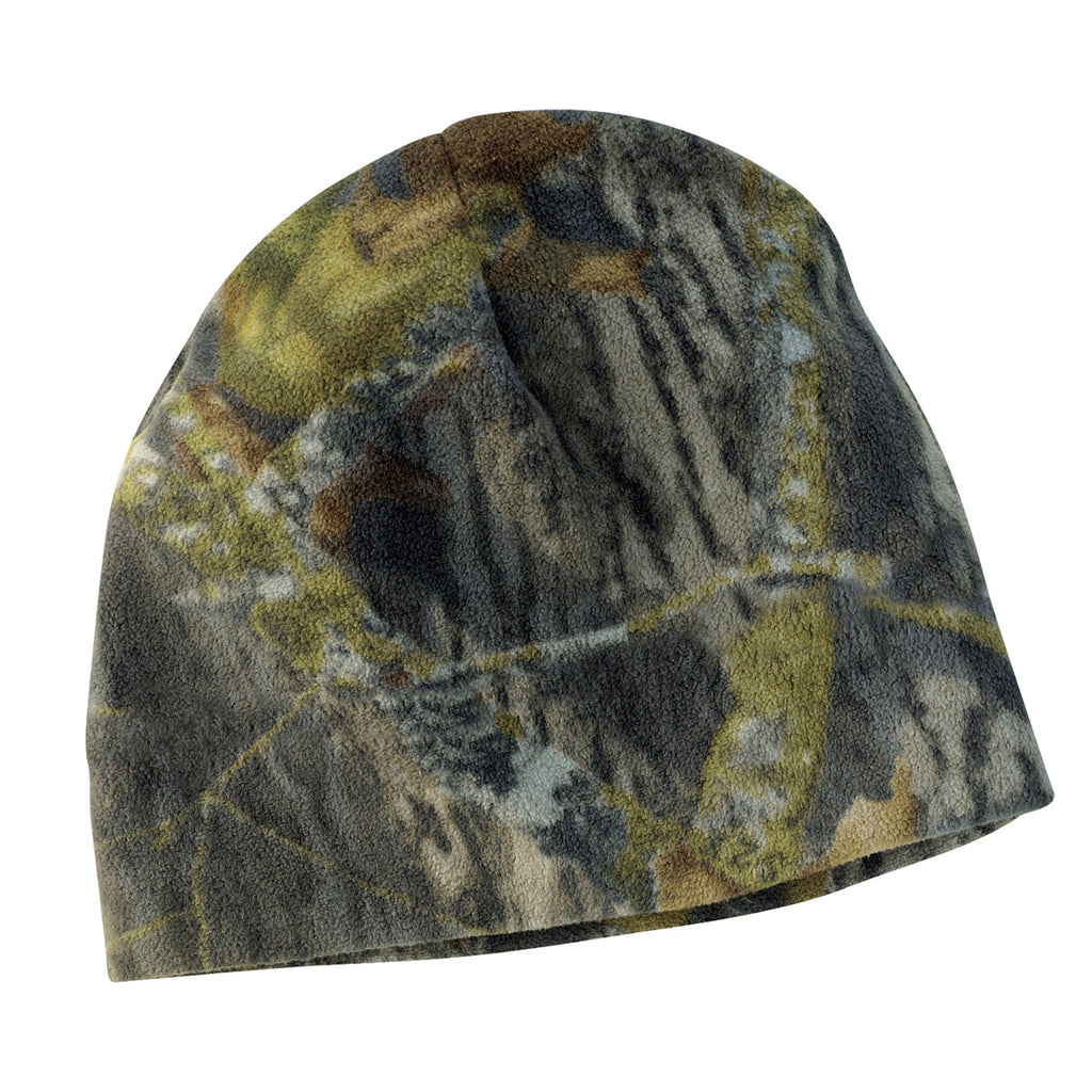 Port Authority Mossy Oak/ New Break-Up Camouflage Fleece Beanie