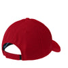 Port Authority Red/Black Two-Color Mesh Back Cap