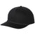 Port Authority Black/ Black Snapback Five-Panel Rope Cap