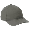 Port Authority Deep Smoke Leather Strap Cap