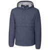 Cutter & Buck Men's Anthracite Melange Rainier Half Zip Popover