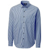 Cutter & Buck Men's Indigo Anchor Gingham Shirt