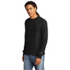 Champion Men's Black Heritage 5.2-oz Jersey Long Sleeve Tee