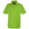 Core 365 Men's Acid Green Fusion ChromaSoft Pique Polo