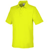 Core 365 Men's Safety Yellow Fusion ChromaSoft Pique Polo