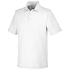 Core 365 Men's White Fusion ChromaSoft Pique Polo