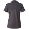 Core 365 Women's Carbon/Carbon Heather Fusion ChromaSoft Colorblock Polo