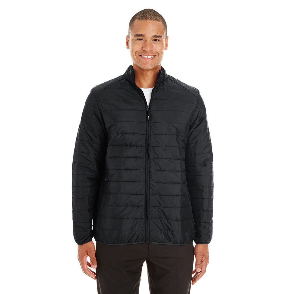 Core 365 Men's Black Prevail Packable Puffer