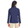 Core 365 Women's Classic Navy Techno Lite Three-Layer Knit Tech Shell