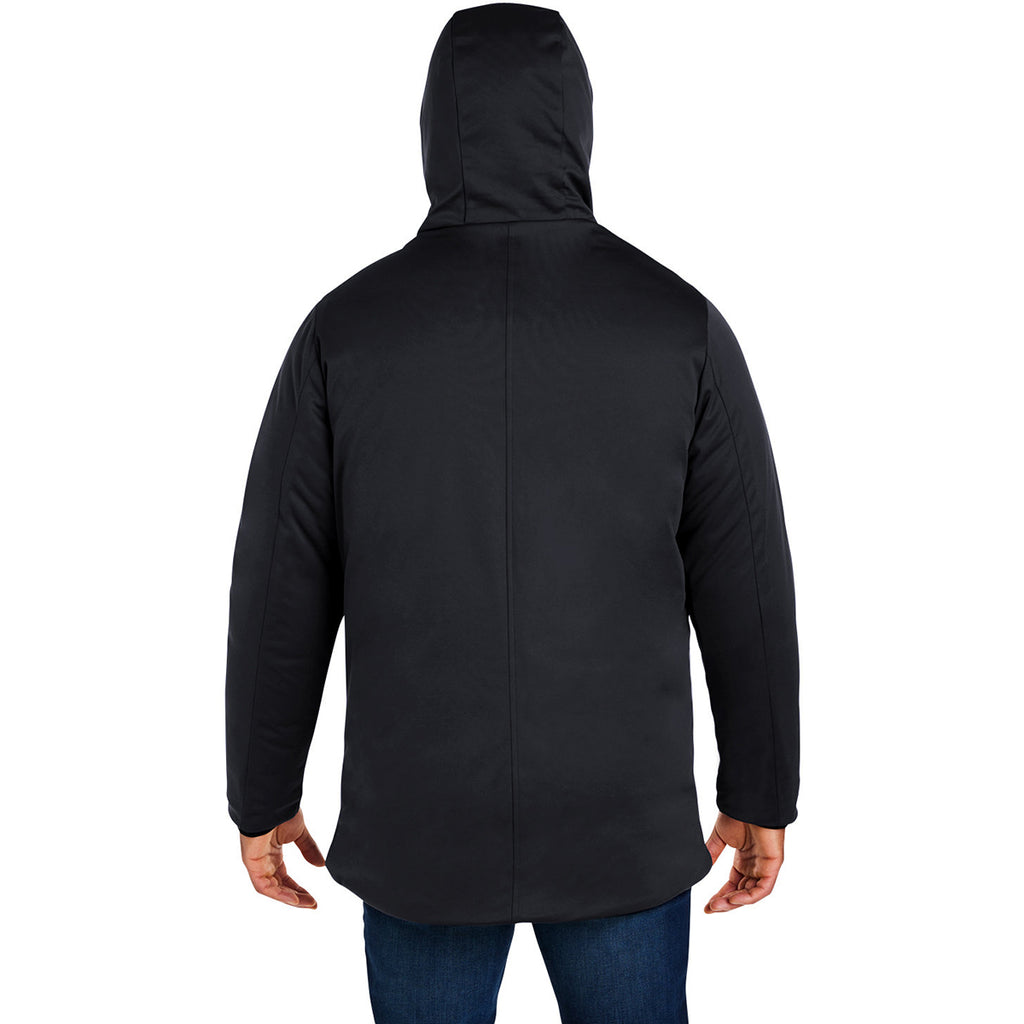 Core 365 Unisex Black Techno Lite Flat-Fill Insulated Jacket